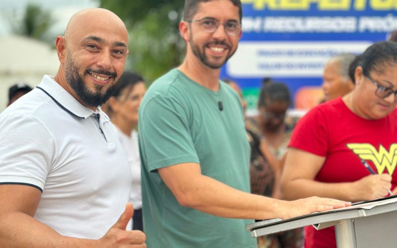 Prefeitura de Filadélfia inicia construção de creche e campo society na zona rural, na localidade de Cabeça da Vaca