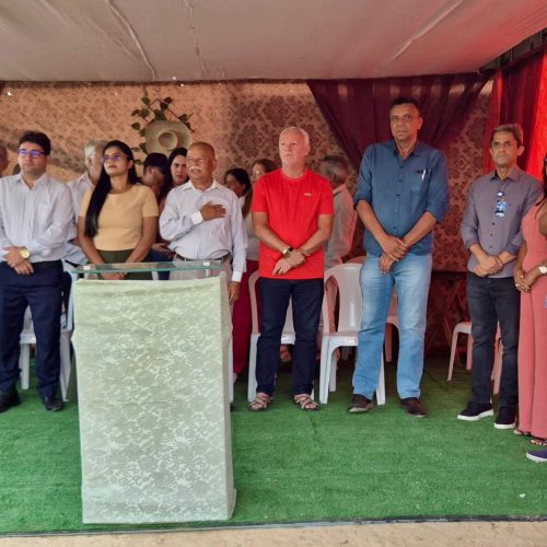 Deputado Bobô participa da assinatura da ordem de serviço para construção do Centro Municipal de Artesanato e Agricultura Familiar em Jaguarari
