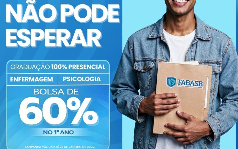 Os cursos de Enfermagem e Psicologia da FABASB são presenciais