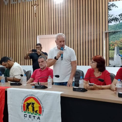 Deputados Bobô e Daniel Almeida participam de encontro municipal do PT em Itiúba
