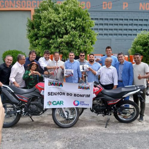 Senhor do Bonfim recebe equipamentos para reforçar desenvolvimento agrícola no município