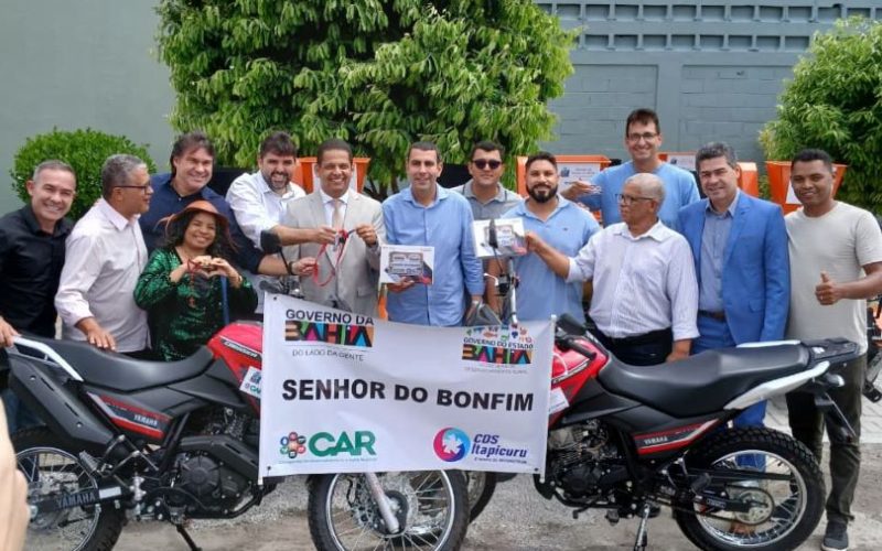Senhor do Bonfim recebe equipamentos para reforçar desenvolvimento agrícola no município