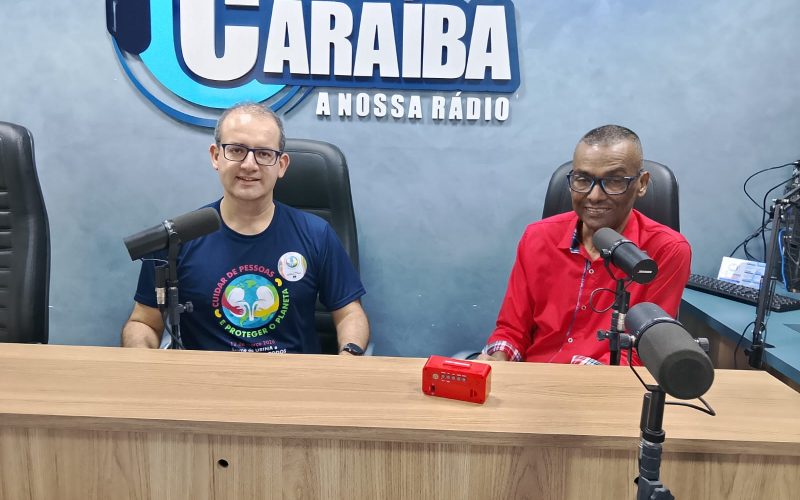 Nefrologista Dr. Edvaldo da Costa Neto fala sobre saúde renal no Dia Mundial do Rim na Rádio Caraíba FM