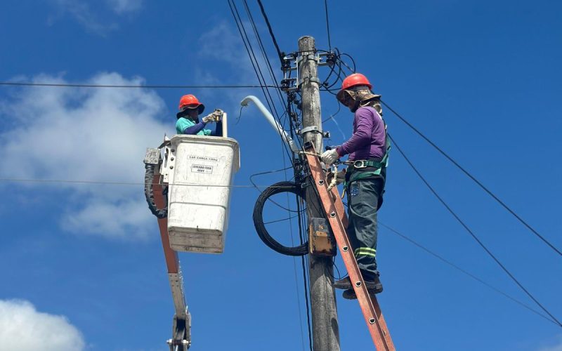 Prefeitura de Filadélfia instala novas luminárias de LED na Avenida João Nunes, no bairro Jacaré