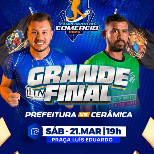 Grande final do Campeonato do Comércio 2026 movimenta Filadélfia neste sábado