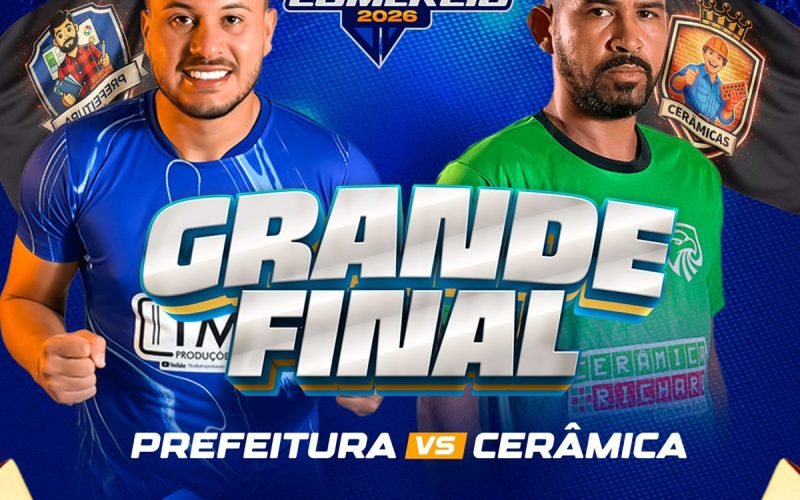 Grande final do Campeonato do Comércio 2026 movimenta Filadélfia neste sábado