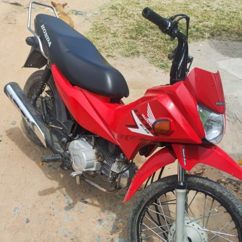 Motocicleta furtada é recuperada pela PM em Campo Formoso após denúncia