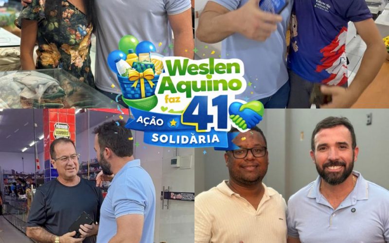 Empresários bonfinenses aderem à campanha solidária de aniversário do vereador Weslen Aquino