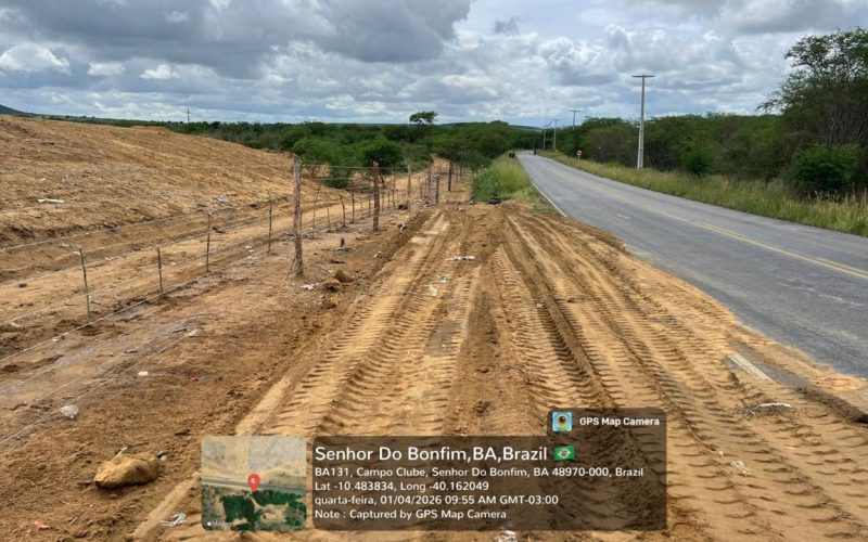 Consórcio de Infraestrutura do Piemonte inicia recuperação de área degradada no perímetro do antigo lixão às margens da BA-374