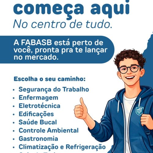 A FABASB está com novidades para quem deseja se qualificar e conquistar novas oportunidades no mercado de trabalho!