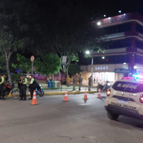 Blitz conjunta intensifica fiscalização e apreende veículos em Senhor do Bonfim