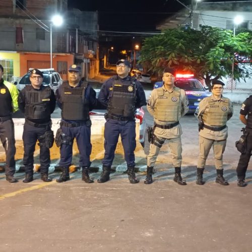 GM,PM e DMTRANS  reforçando a segurança pública