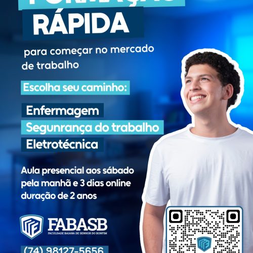 A FABASB está com novidades para quem deseja se qualificar e conquistar novas oportunidades no mercado de trabalho!
