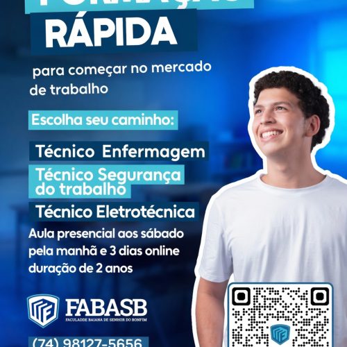 A FABASB está com novidades para quem deseja se qualificar e conquistar novas oportunidades no mercado de trabalho!