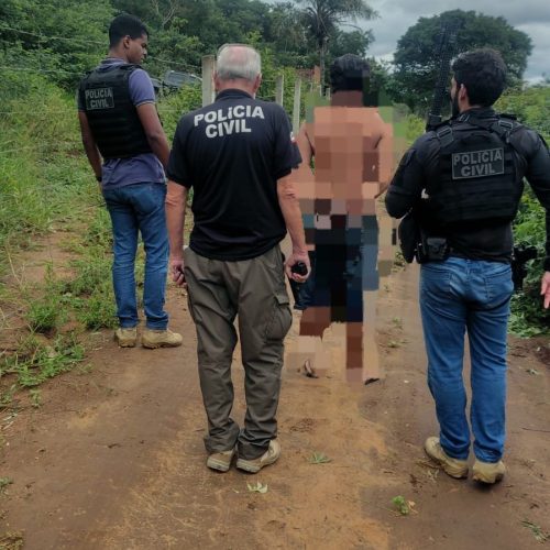 Polícia Civil prende suspeito de homicídio ocorrido em Brejo Grande, em Campo Formoso