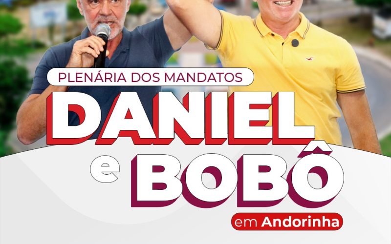 Bobô se fará presente em Andorinha no grande evento