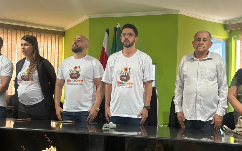 Filadélfia lança Pronacampo e fortalece debate sobre a Educação do Campo no município