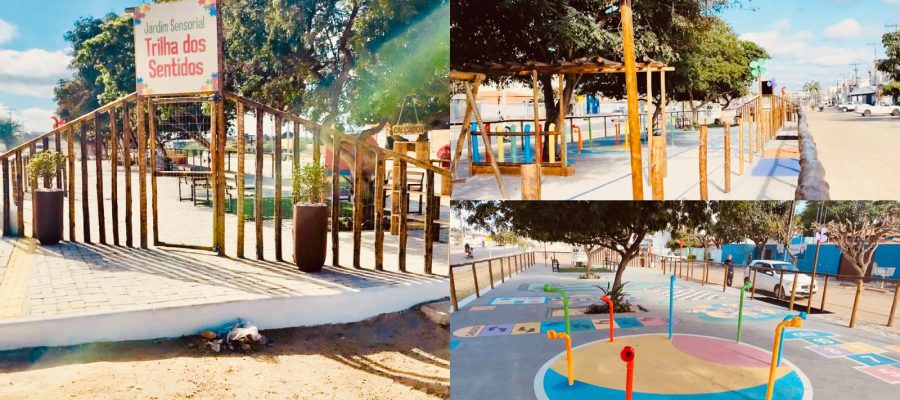 Ponto Novo inaugura a primeira Praça Multissensorial da região Norte da Bahia!