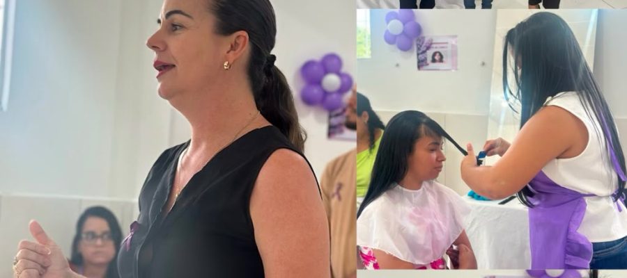 CRAS Sede realiza ação do Agosto Lilás com momentos de conscientização, cuidado e acolhimento