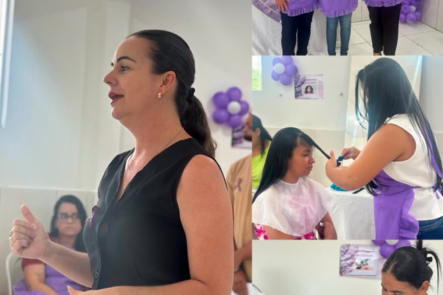 CRAS Sede realiza ação do Agosto Lilás com momentos de conscientização, cuidado e acolhimento