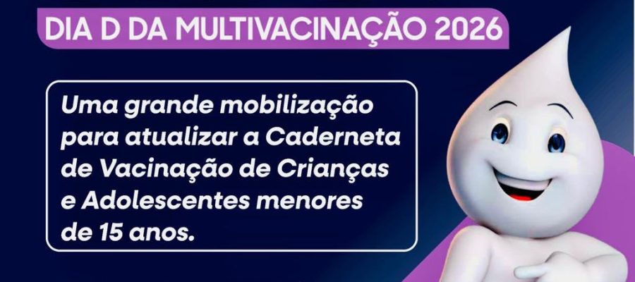 Filadélfia realiza Dia D da Multivacinação neste sábado para crianças e adolescentes