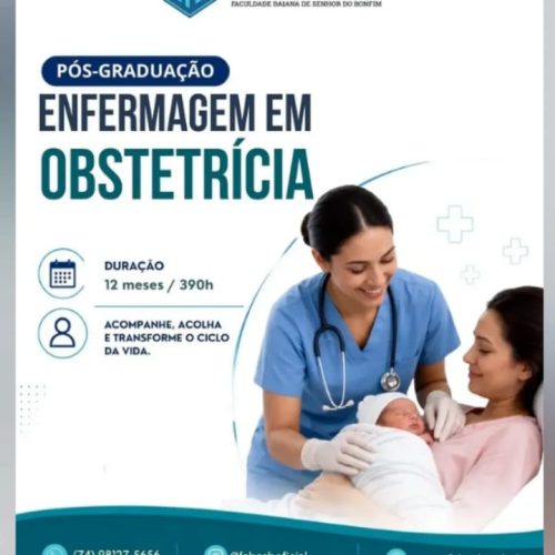 Fabasb oferece pós-graduação em Enfermagem Obstétrica com duração de 12 meses