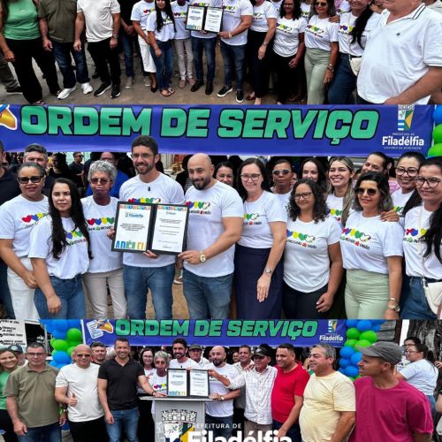Prefeitura assina Ordem de Serviço do CAEE Sensorial e fortalece atendimento educacional inclusivo em Filadélfia