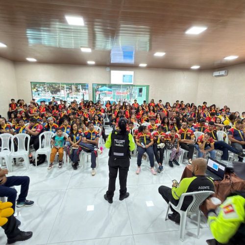 Semana Nacional do Trânsito começa com formação de 150 Desbravadores em Senhor do Bonfim