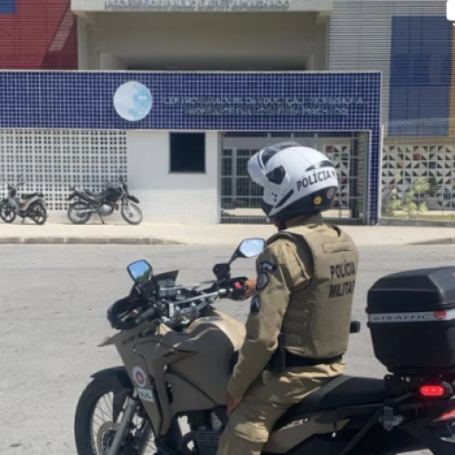 BONFIM:Policiais Militares do 6°BPM realizam o policiamento no ENEM