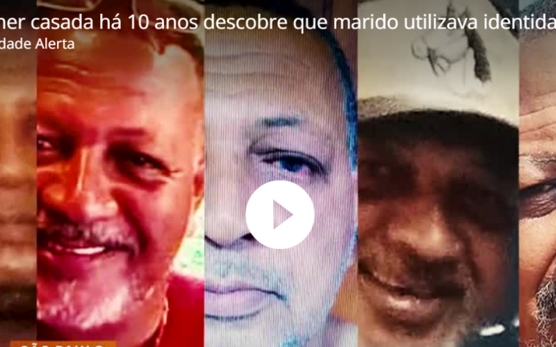 Mulher casada há 10 anos descobre que marido utilizava identidade falsa e já havia matado
