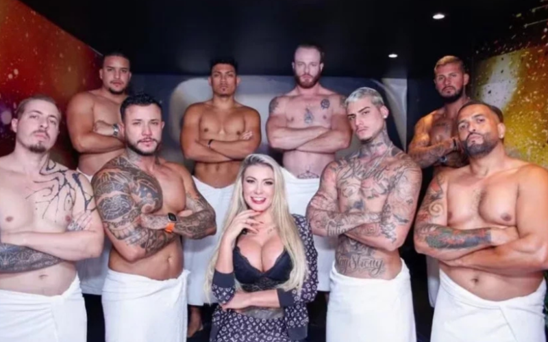 Andressa Urach vai parar no hospital após gravar vídeos +18 com 8 homens: ‘Muita dor’