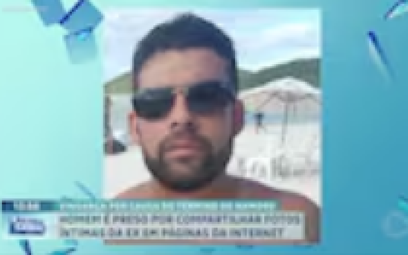 Homem é preso por compartilhar fotos íntimas da ex-companheira na internet