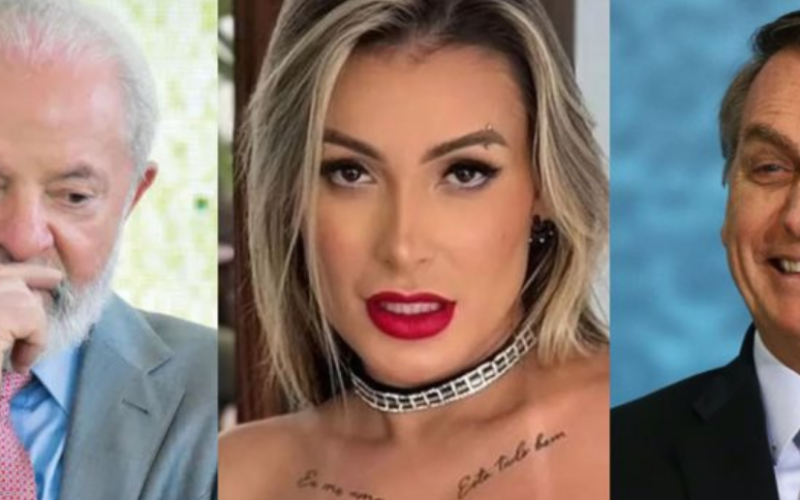 Andressa Urach diz que pegaria Bolsonaro e faz revelação polêmica sobre Lula