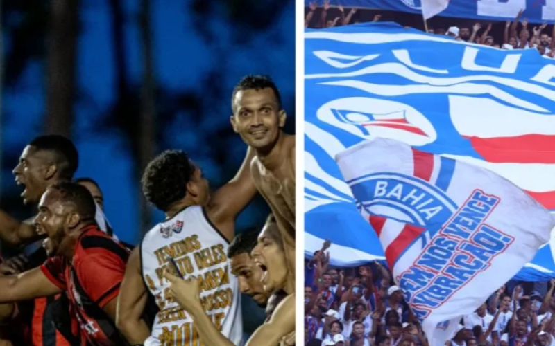 Torcida do Bahia canta mais alto que a do Vitória; aponta pesquisa