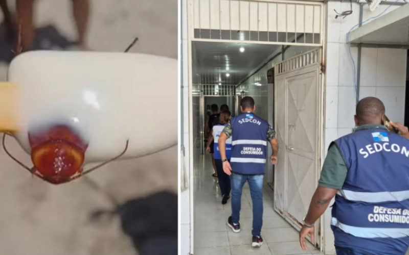 Procon-RJ interdita fábrica após caso da barata em picolé