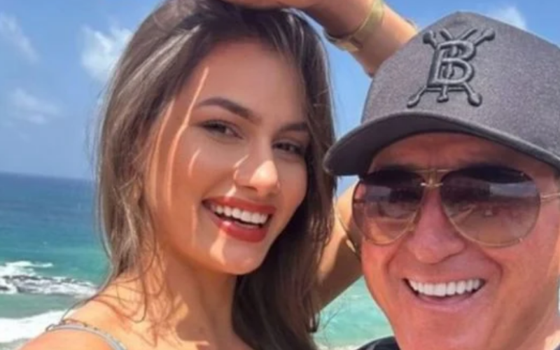 Recém-casada com Amado Batista, miss 51 anos mais jovem alfineta invejosos; confira