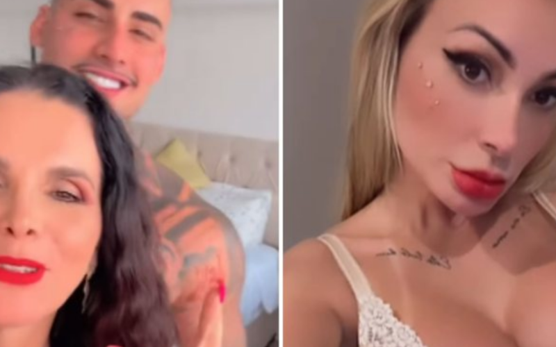 Após briga na web, Luiza Ambiel grava filme adulto com ex de Andressa Urach; confira