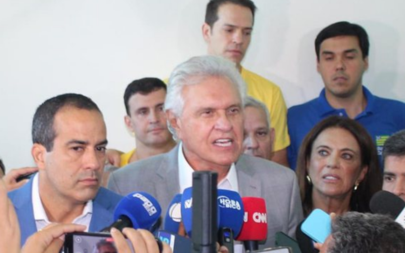 Em lançamento de pré-candidatura, Caiado detona governo Lula: “Um zero à esquerda”