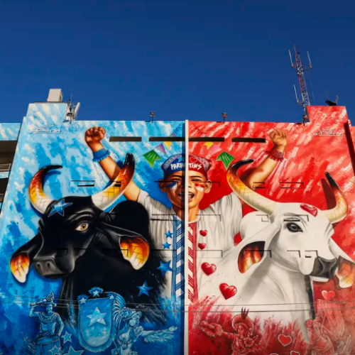 Uso de guindastes segue liberado no Festival de Parintins