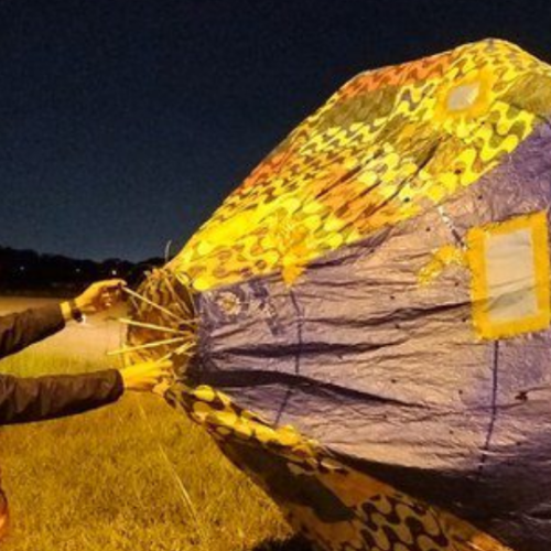 Campanha alerta: soltar balões é crime e coloca vidas em risco