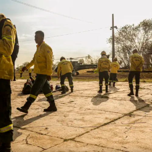 Combate aos incêndios florestais recebe mais brigadistas e veículos