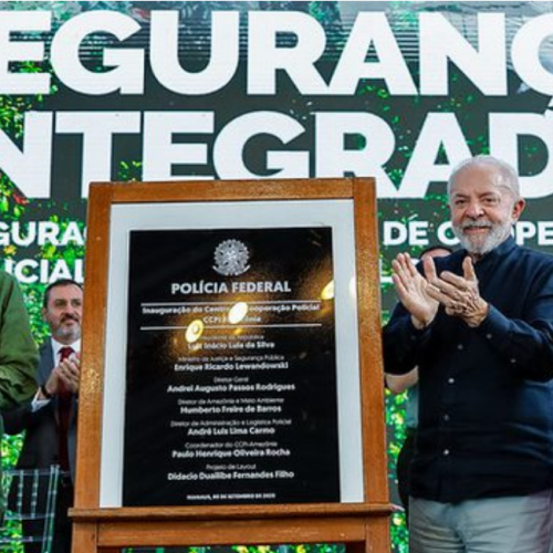 Lula abre centro anticrime em Manaus: ‘Não precisamos de intervenção estrangeira’