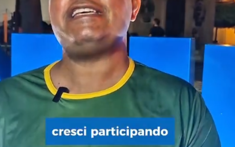 Vereador Robson Santana celebra 7 de setembro em Quicé