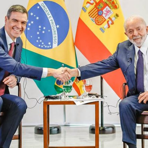 Lula conversa por telefone com Pedro Sánchez, presidente de governo da Espanha