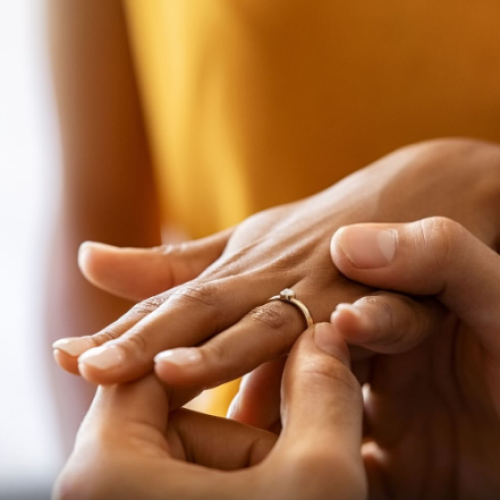 Casal que compram alianças muito caras tende a se divorciar