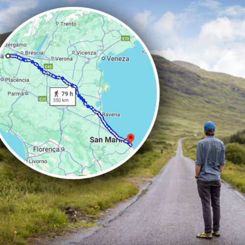 Homem percorre 350 km a pé para esfriar a cabeça depois de discutir com a esposa