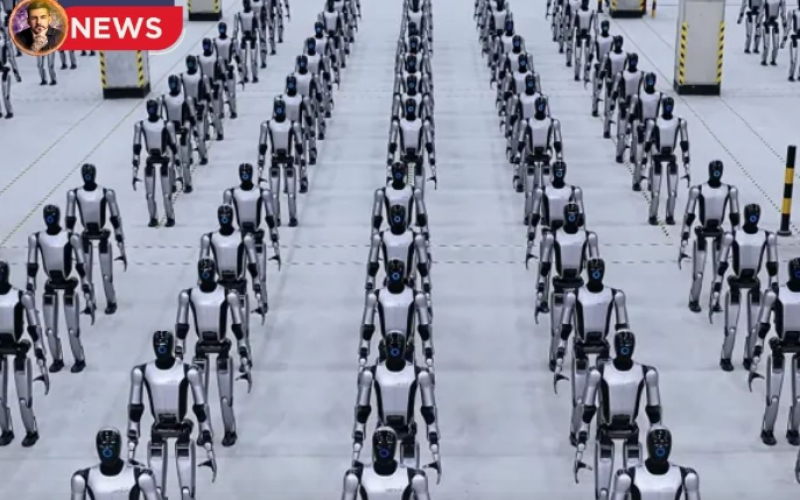 China lança exército de robôs para trabalhar 24 horas