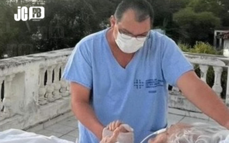 Hospital leva paciente da UTI para tomar banho de sol