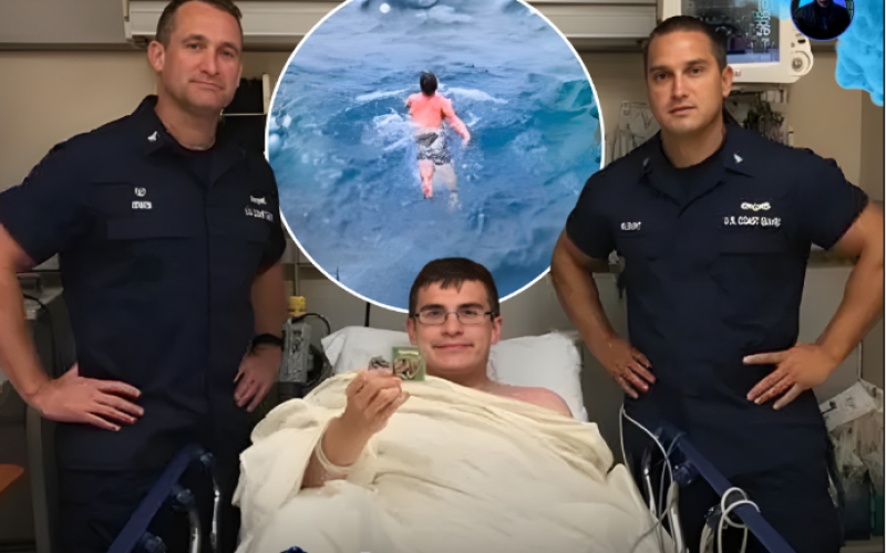 Adolescente passa dez horas no oceano