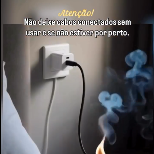 Cuidado: o carregador pode virar um perigo silencioso